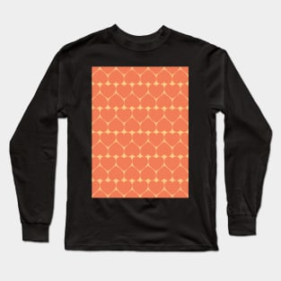 Orange Hearts Long Sleeve T-Shirt